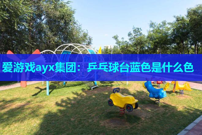 爱游戏ayx集团：乒乓球台蓝色是什么色