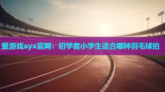 爱游戏ayx官网：初学者小学生适合哪种羽毛球拍